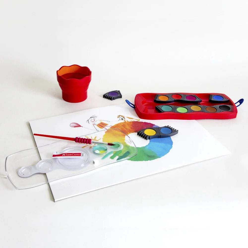 Acuarela Faber Castell 125030 12 colores (20)