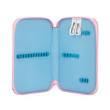 Estuche Portalapices Mooving 1520244 Stitch Rosado