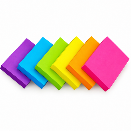 Notas Adhesivas 2x2 Cubo 400H Neon Precision