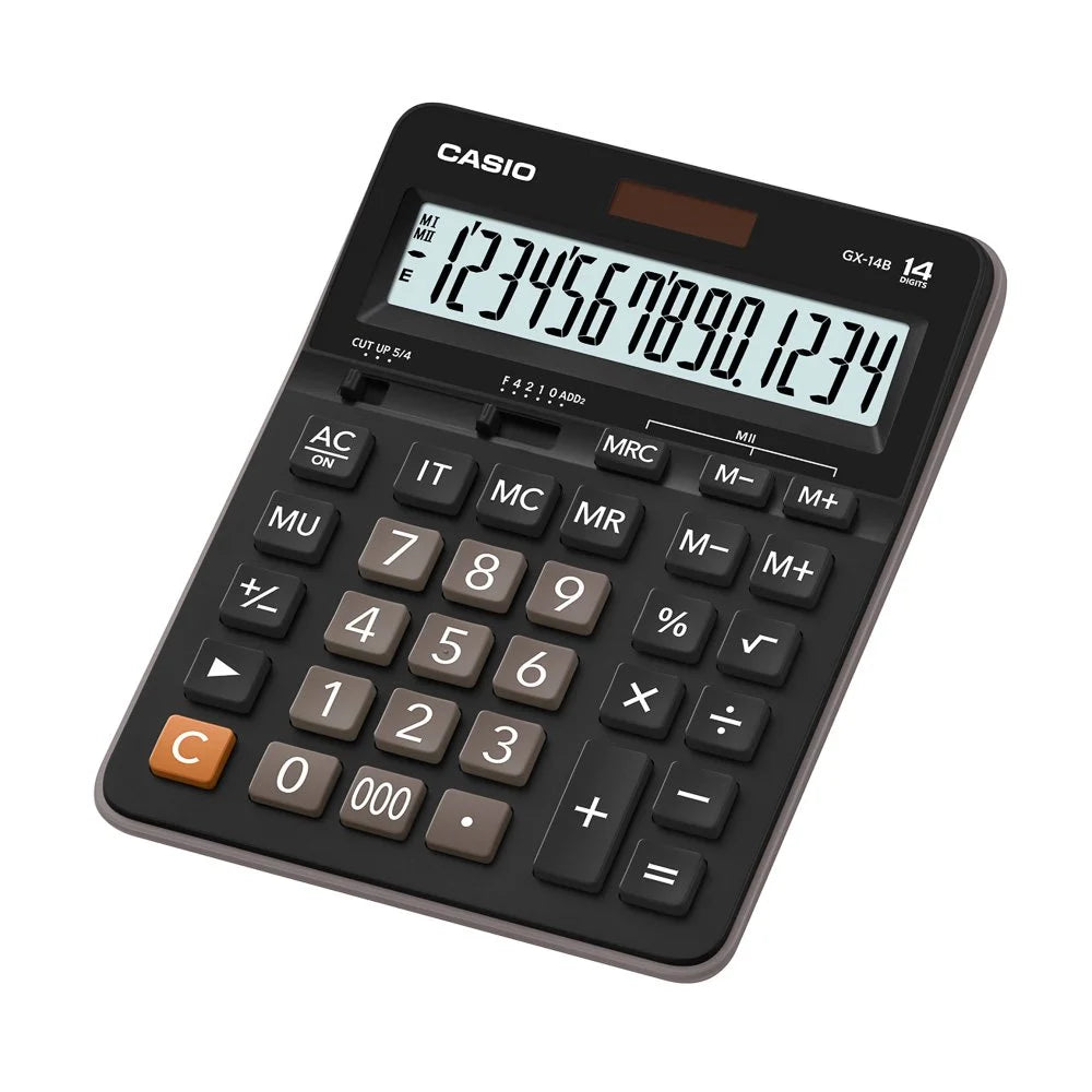 CALCULADORA CASIO GX-14B-W-DC 14 DIGITOS