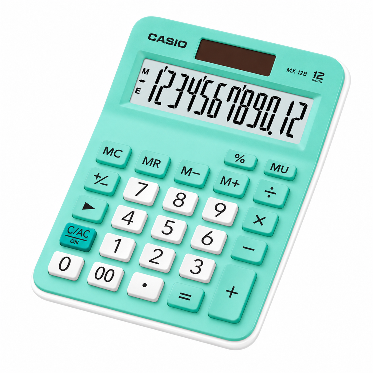 CALCULADORA CASIO MX-12B-GN 12 DIGITOS VERDE