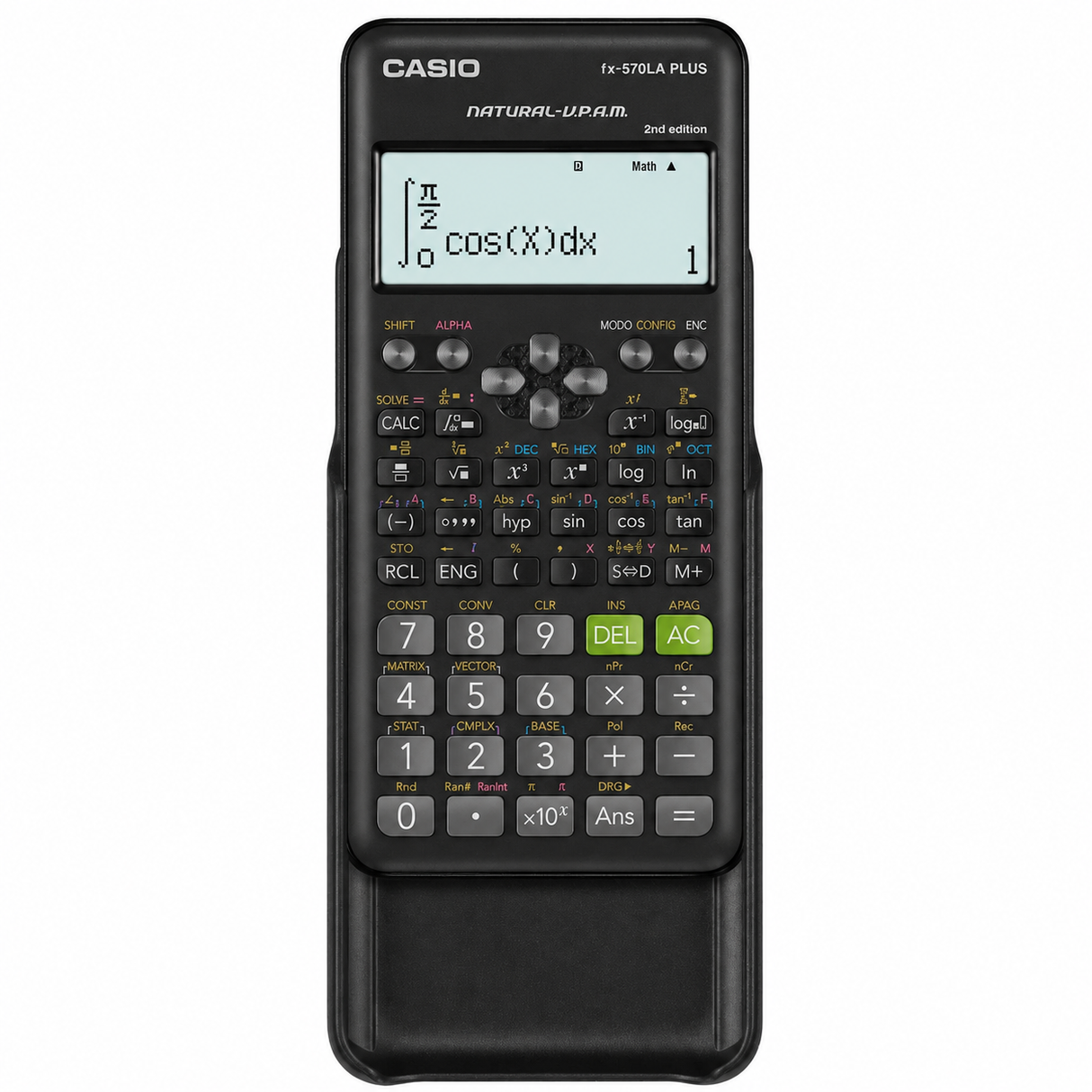 CALCULADORA CIENTIFICA CASIO FX-570LA PLUS-2 417 FUNCIONES
