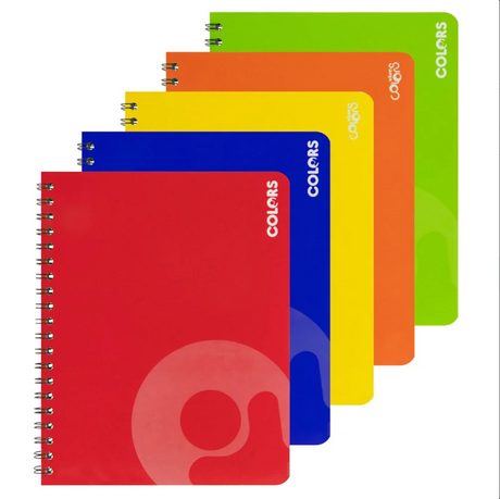 Cuaderno Espiral Doble Anillo - Cuadros 5mm