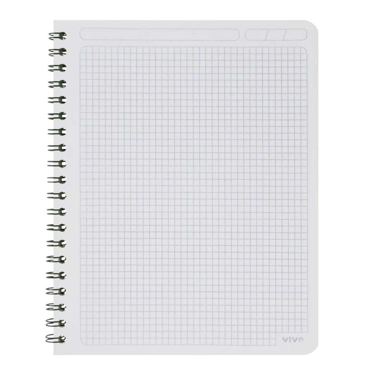 Cuaderno Espiral Doble Anillo - Cuadros 5mm