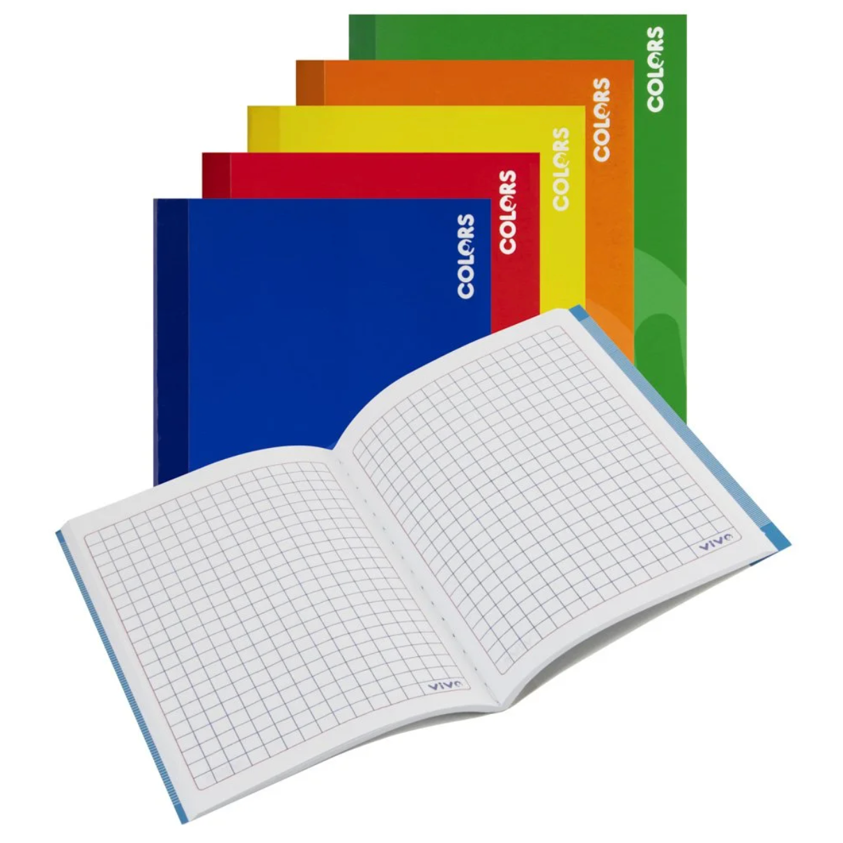Cuaderno Cosido Pequeño 100H - Cuadro 8mm