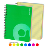 Cuaderno Espiral Multimateria 1/2 Carta - 150H