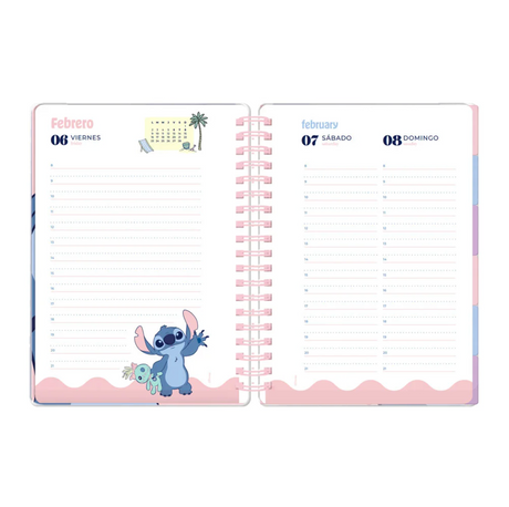 Agenda / Cuaderno / Libreta - Stitch