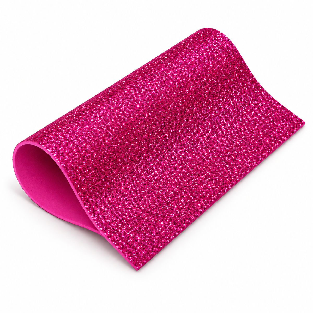 Foamy Diamantina Pliego 50x70 cm Fucsia
