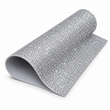Foamy Diamantina Pliego 50x70 cm Plateado