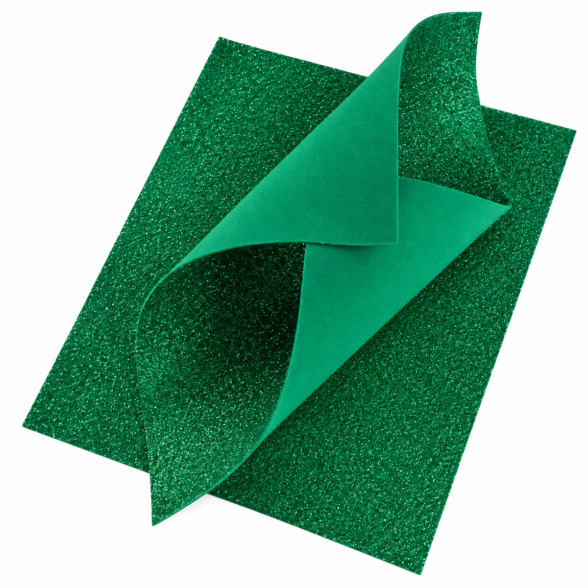 Foamy Diamantina Pliego 50x70 cm Verde