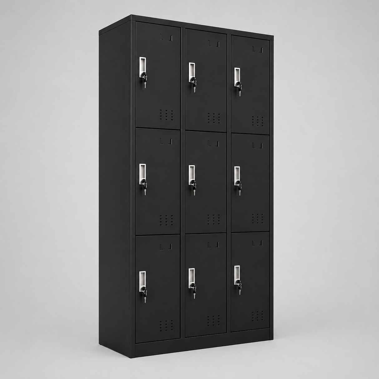 Locker 9 Puertas y 3 Cuerpos con Aldaba F-20