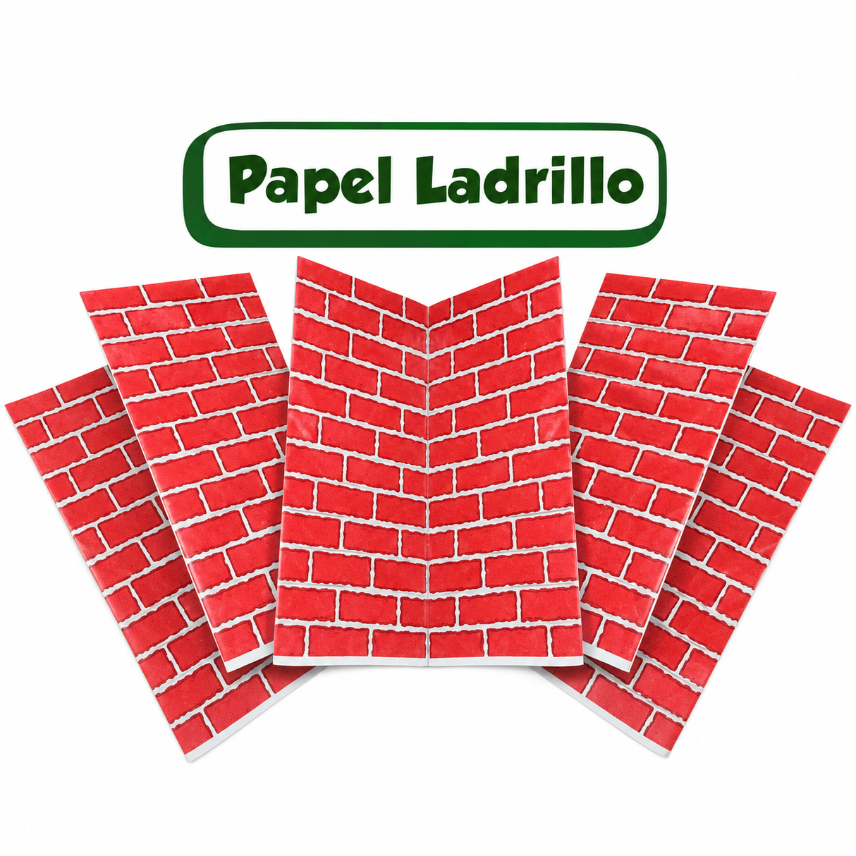Papel de Regalo Ladrillo