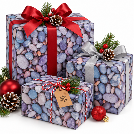 Papel de Regalo Piedras