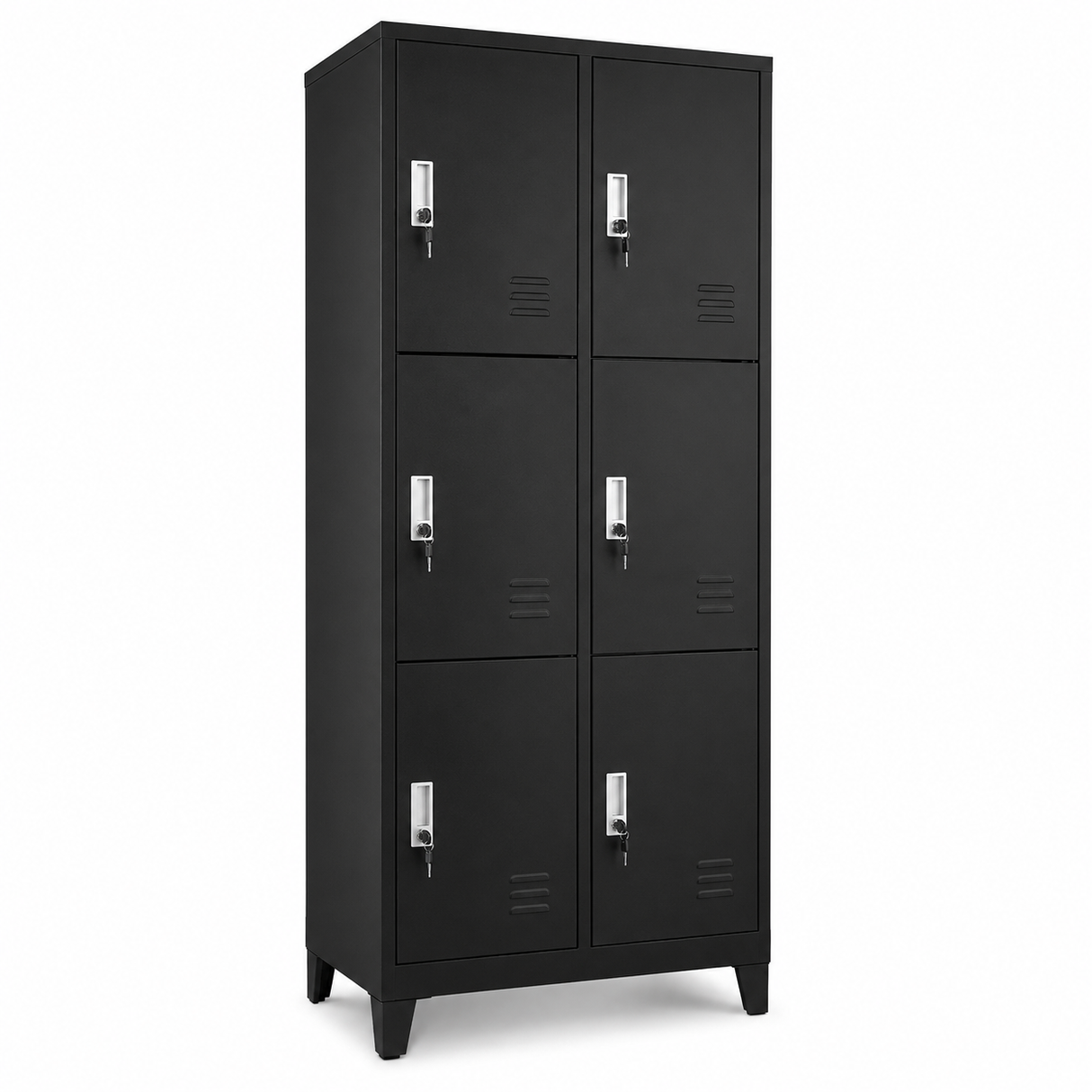 Locker Metálico 6 Puertas CNDO-06N con Cerradura