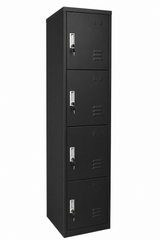 Locker Metálico 4 Puertas CNSI-04N con Cerradura