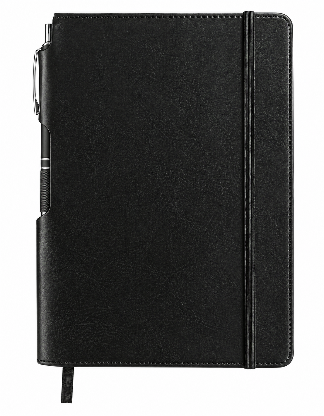 Libreta KENYA 80 Hojas Raya 14 x 20.7 cm Negro  ( Promocional )