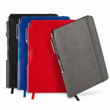 Libreta KENYA 80 Hojas Raya 14 x 20.7 cm Rojo ( Promocional )