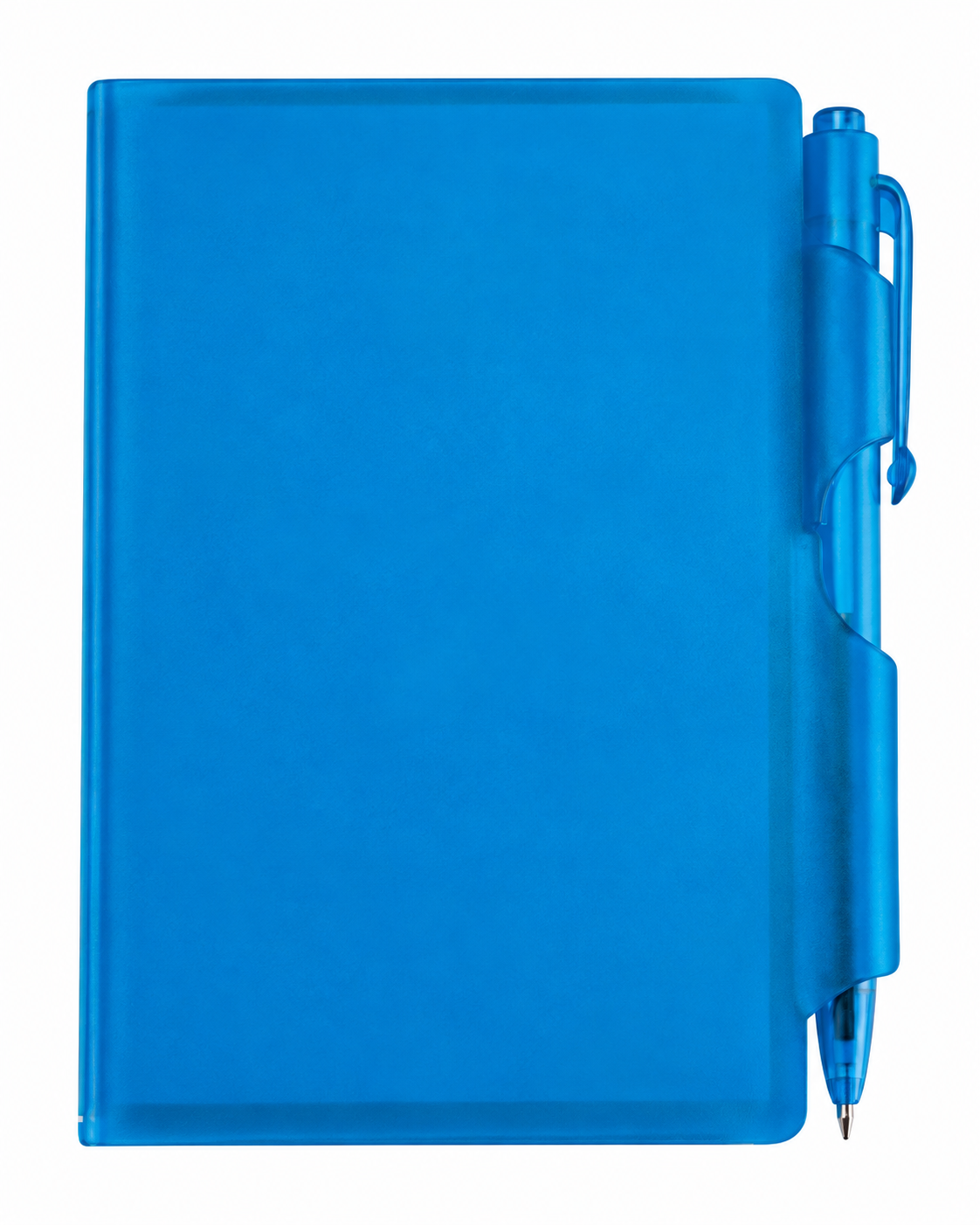 LIBRETA / BLOCK DE NOTAS CON BOLÍGRAFO AZUL ( Promocional )