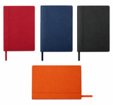 Libreta DETTIFOSS Empastada 14.7 x 21.1 cm 80 Hojas de Rayada Anaranjado ( Promocional )