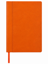 Libreta DETTIFOSS Empastada 14.7 x 21.1 cm 80 Hojas de Rayada Anaranjado ( Promocional )