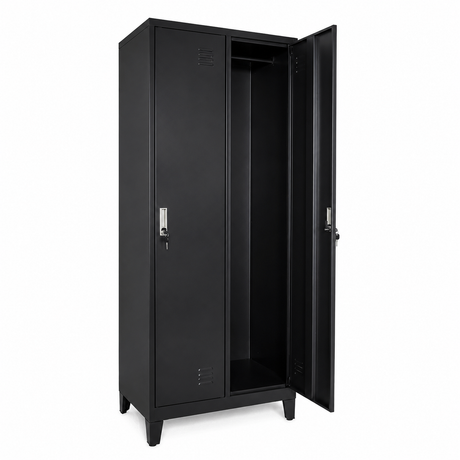 Locker Metálico 2 Puertas CNDO-02N con Cerradura