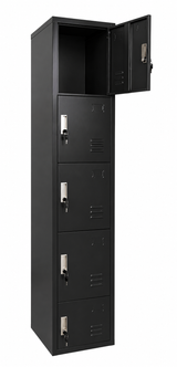 Locker Metálico 5 Puertas CNSI-05N con Cerradura
