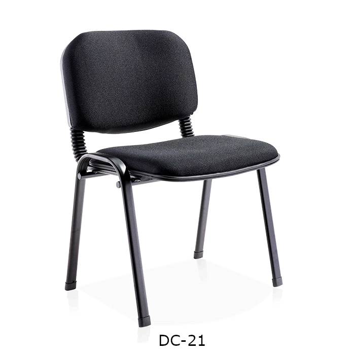 Silla de Visita de Tela sin Brazos DC-21N