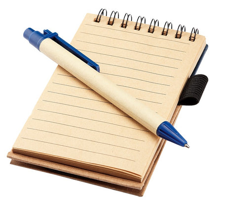 Libreta GREEN PLANET Vertical Espiral 50 Hojas Rayada Verde ( Promocional )