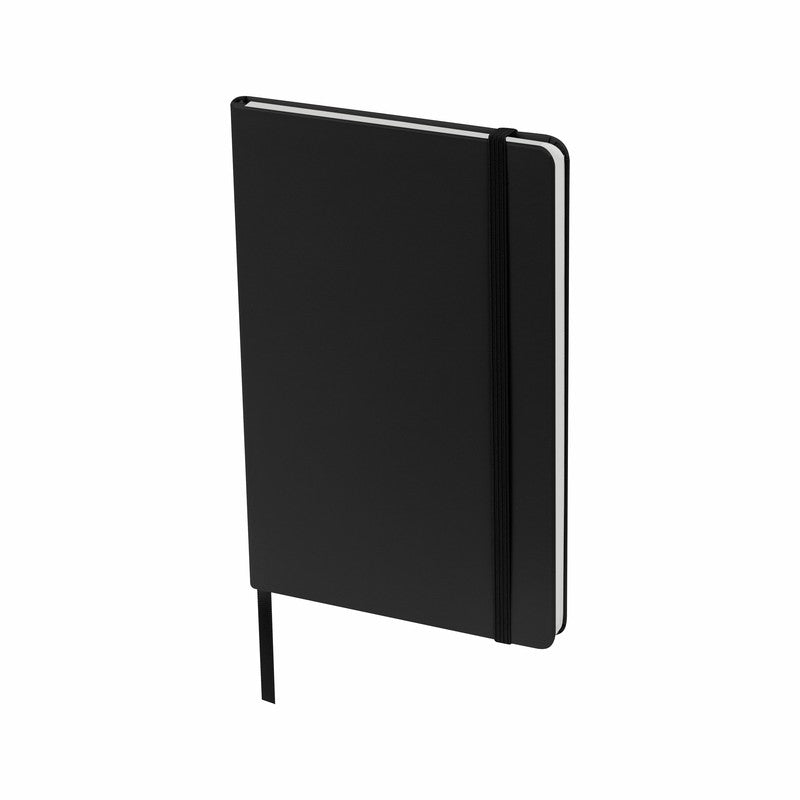 Libreta BAIONA Empastado 9.8 x 14.6 cm 80 Hojas Rayada Negro  ( Promocional )
