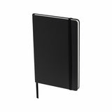 Libreta BAIONA Empastado 9.8 x 14.6 cm 80 Hojas Rayada Negro  ( Promocional )