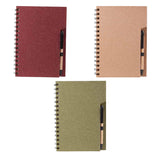 Libreta ANTLIA Ecologica con Espiral 70 hojas Rayada Cafe ( Promocional )