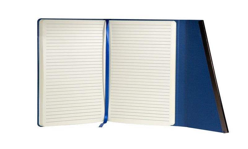 Libreta JINSEI Set de Regalo Solapa Magnética Bolígrafo Metálico Azul