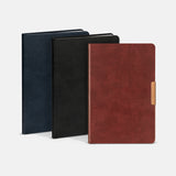 Libreta KOLM Cubierta con Clip Metálico 14.8 x 21.6 cm  80 Hojas Rayada Azul ( Promocional ) (Copia)