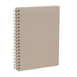 Libreta MALAKI Cubierta Rígida  17.6 x 25 cm 120 hojas Rayada  Beige ( Promocional )