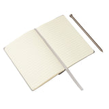 Libreta  DAGOM de Bolsillo 11.3 x 14.3 x 1 cm Cubierta de Curpiel 70 Hojas Verde