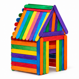 Paleta de Madera Fast Jumbo Ancho Colores 100pcs.