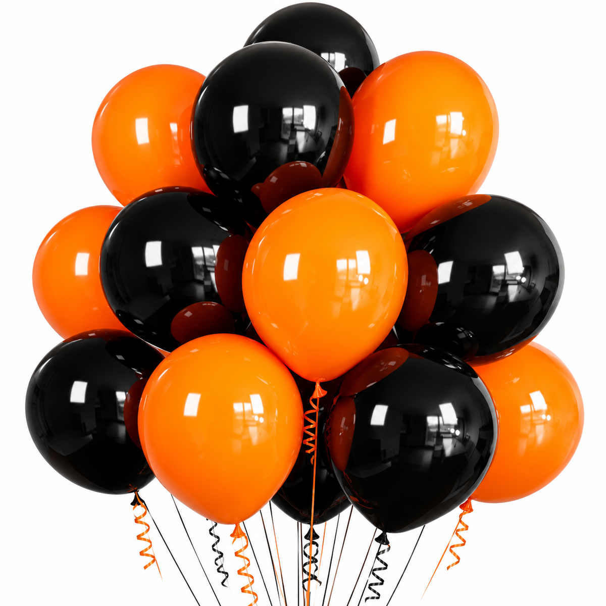 Globo Latex Standar Krea 10" Bolsa de 25pcs Anaranjado