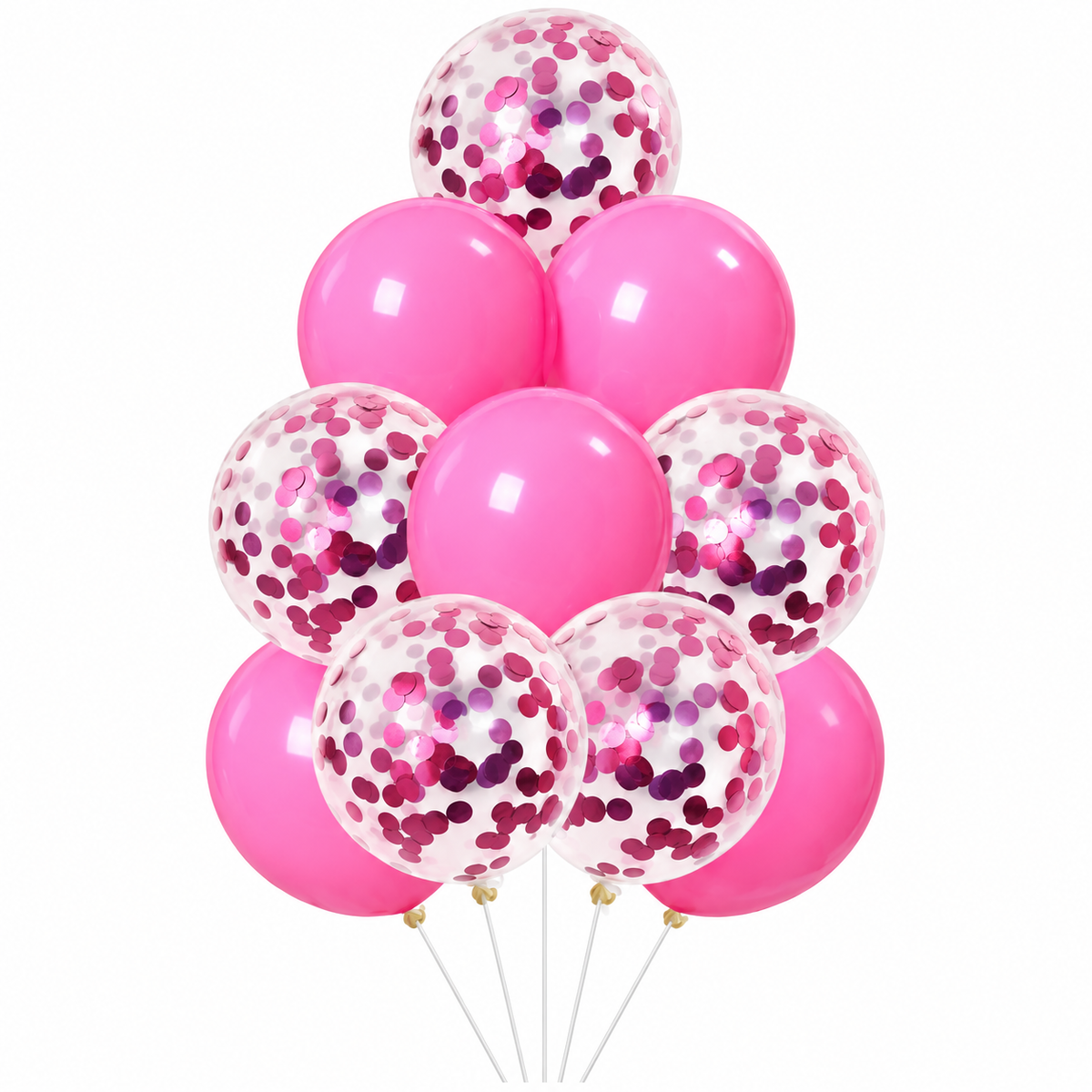 Globo Latex Standar Krea 10" Bolsa de 25pcs Rosado