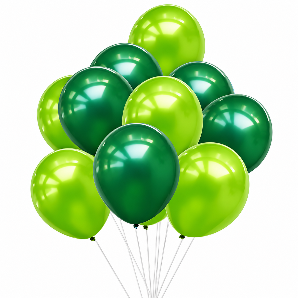 Globo Latex Standar Krea 10" Bolsa de 25pcs Verde Claro