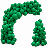 Globo Latex Standar Krea 10" Bolsa de 25pcs Verde Obscuro