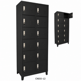 Locker Metálico 12 Puertas CNDO-12N con Cerradura