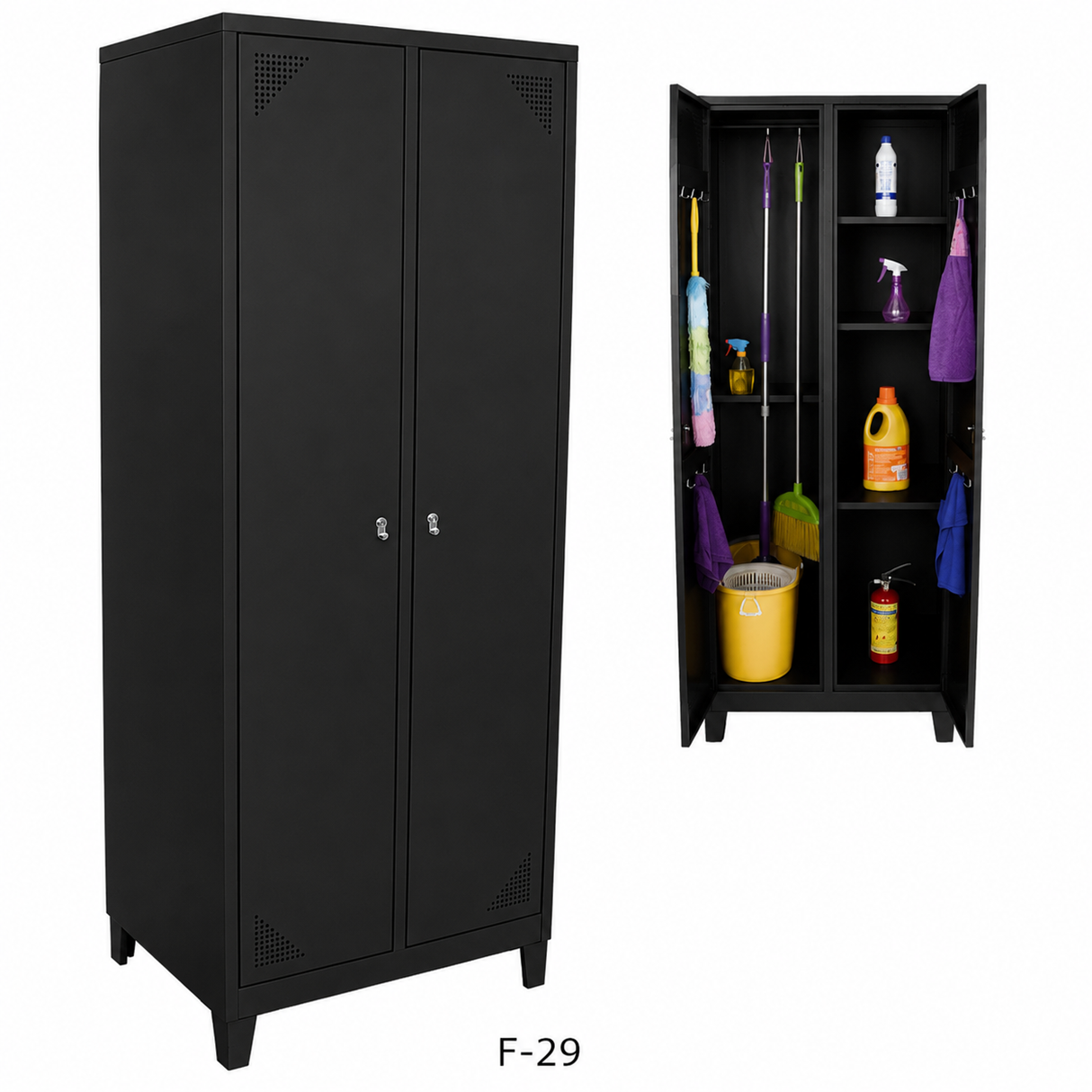 Locker 2 Puertas Multiusos F-29N