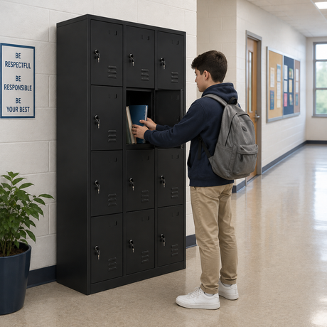 Locker 12 Puertas con Aldaba F-22