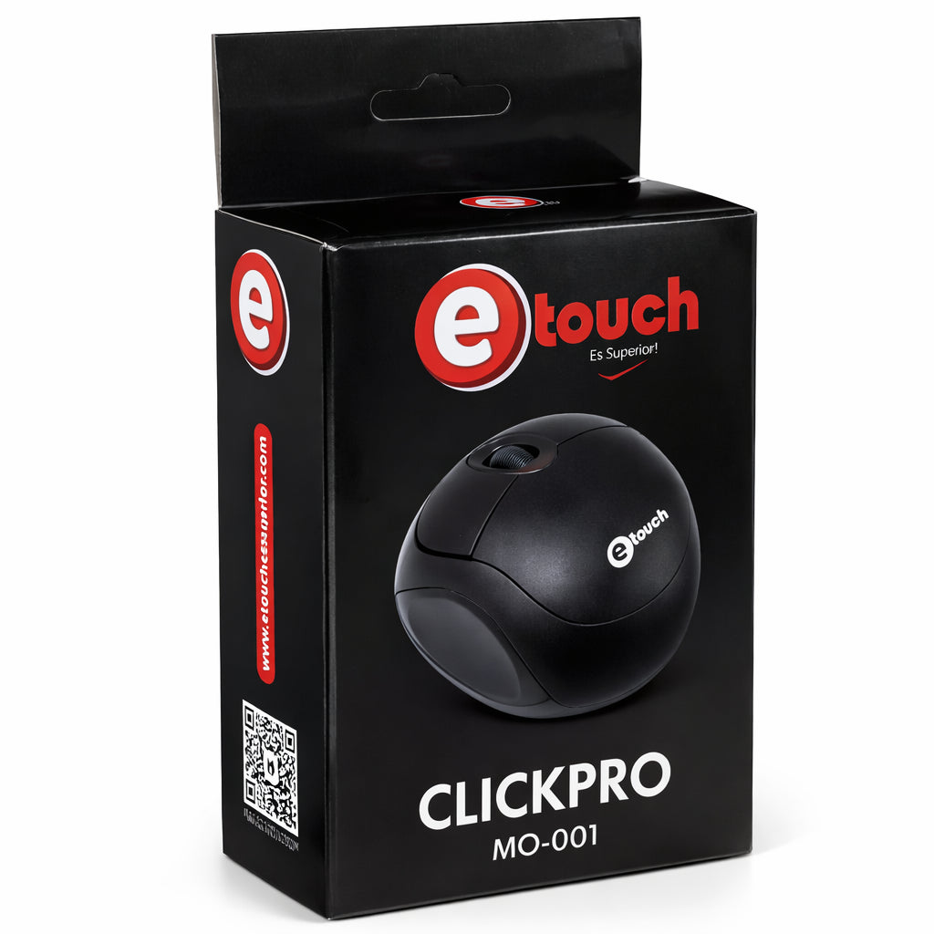 Mouse Optico Etouch Clickpro Mini MO-001