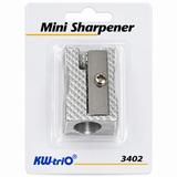 Sacapunta Metalica Kw trio 3402 Cuadrado Blister 1 Agujero