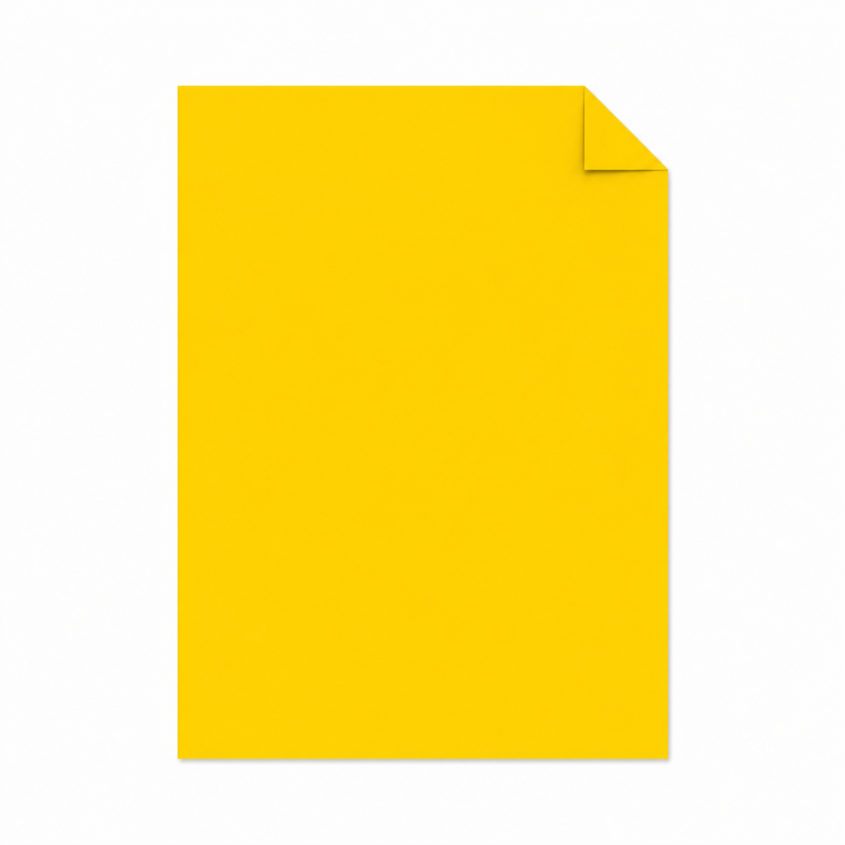 Papel Bond / Iris 75grm Carta Amarillo Oro 100 Hojas
