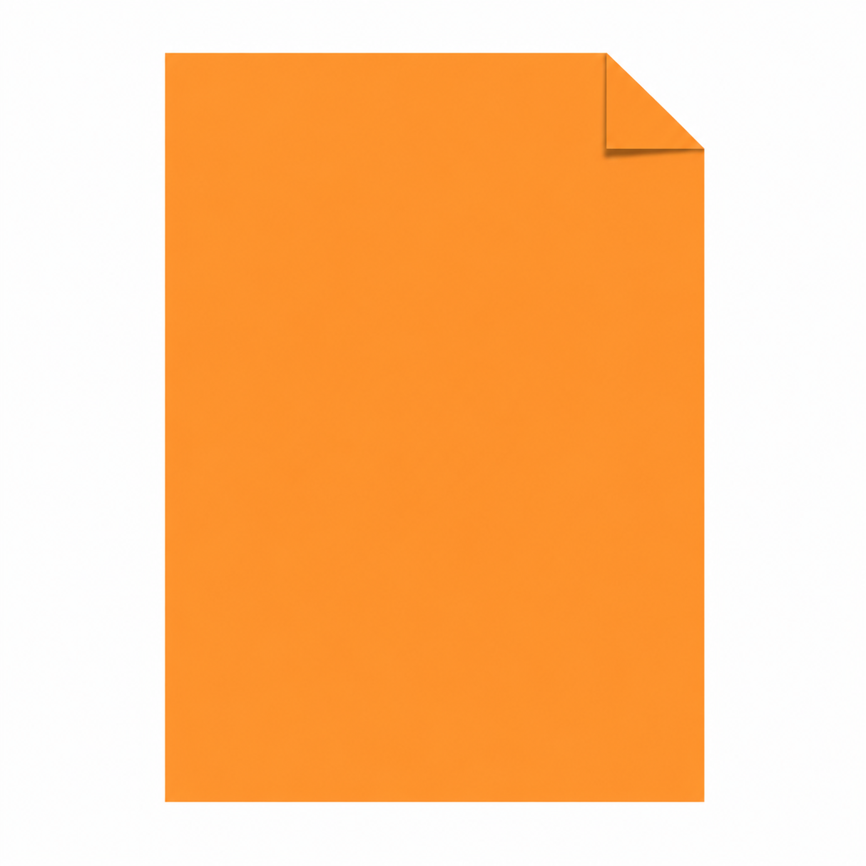 Papel Bond / Iris 75grm Carta Naranja 100 Hojas
