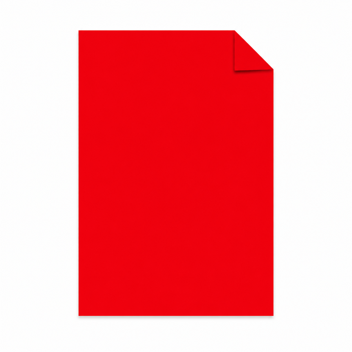 Papel Bond / Iris 75grm Carta Rojo 100 Hojas