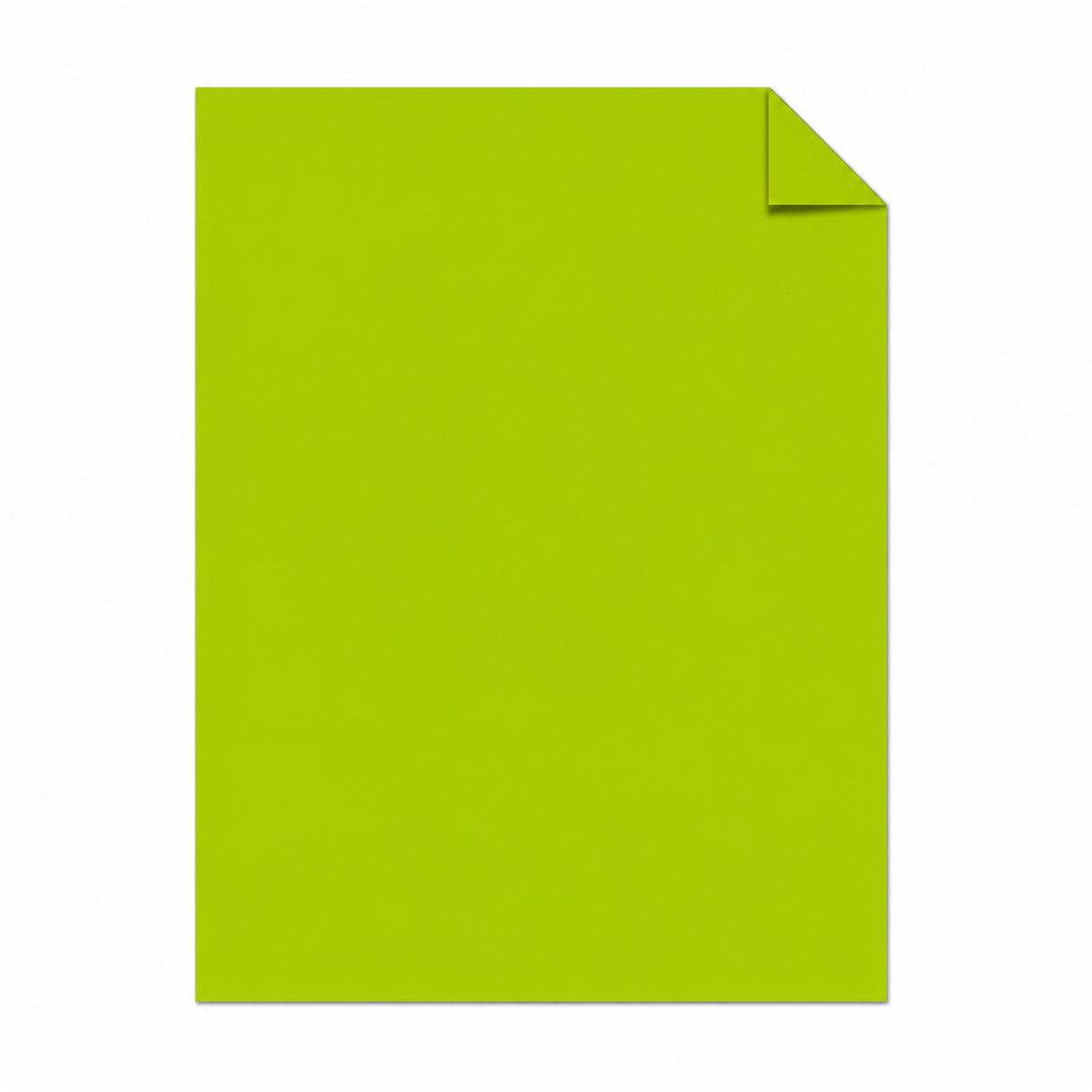 Papel Bond / Iris 75grm Carta Verde Lima 100 Hojas