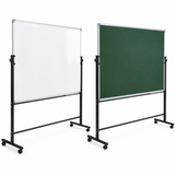 Pizarron 1.00 X 2.00 m Doble Cara, Magnetico Con Base Movible (100200)